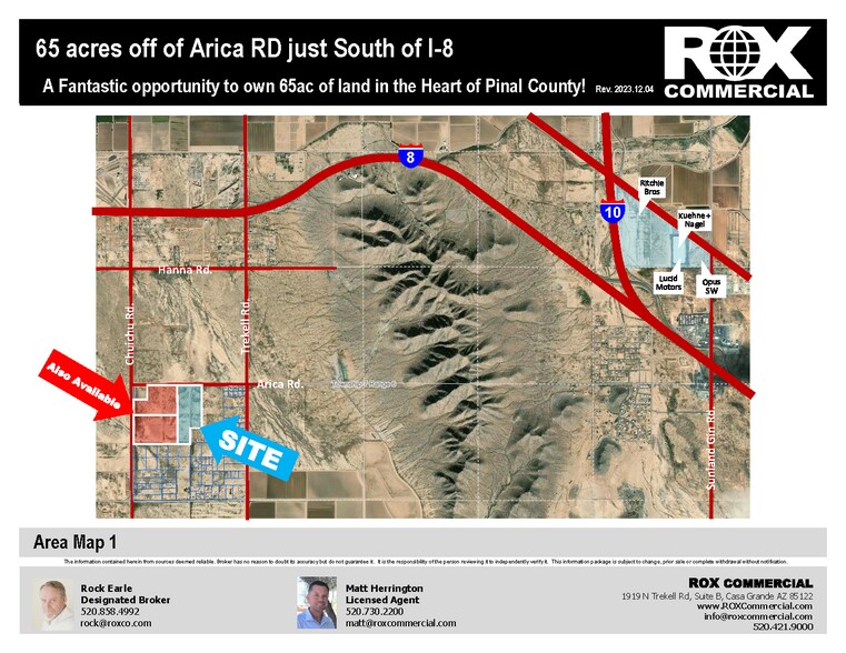 More Photos Of 16865 W Arica Rd, Casa Grande Land For Sale