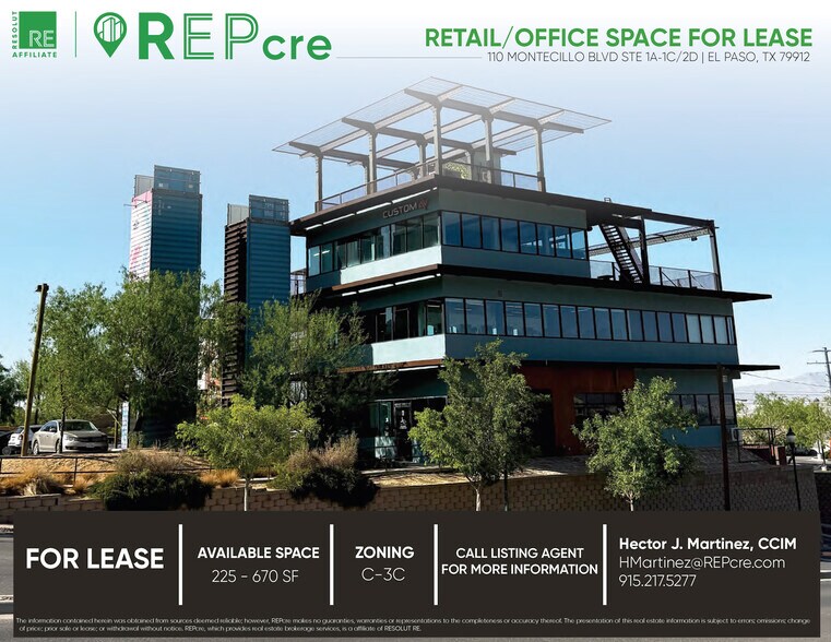 Primary Photo Of 110 Montecillo Blvd, El Paso Loft Creative Space For Lease