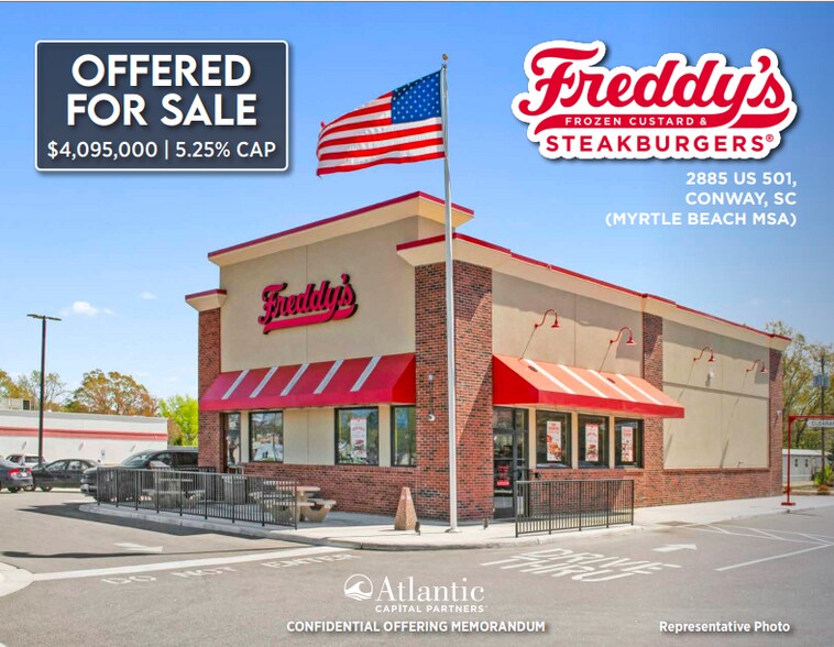 Primary Photo Of 2885 US-501, Conway Fast Food For Sale