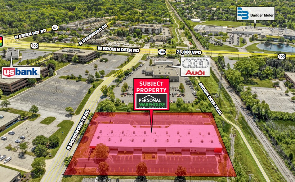 More Photos Of 8949 N Deerbrook Trl, Brown Deer Light Distribution For Sale