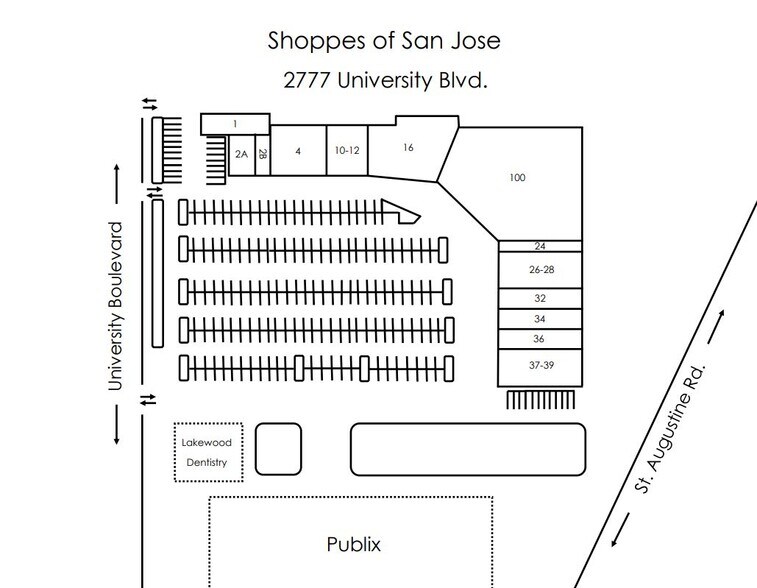 More Photos Of 2777 University Blvd W, Jacksonville Unknown For Lease