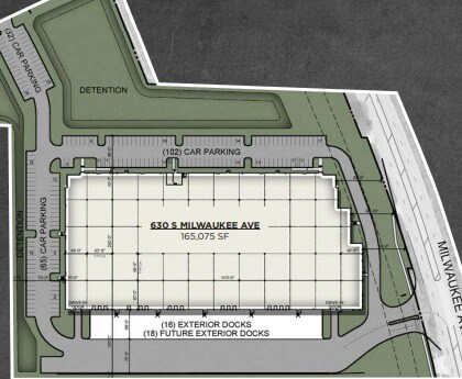 More Photos Of 630 Milwaukee, Vernon Hills Distribution For Lease