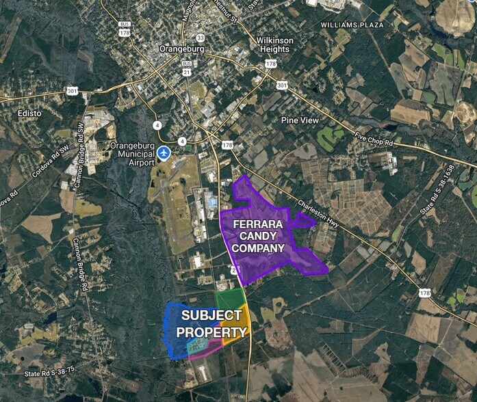 More Photos Of Rowesville Rd, Orangeburg Land For Sale