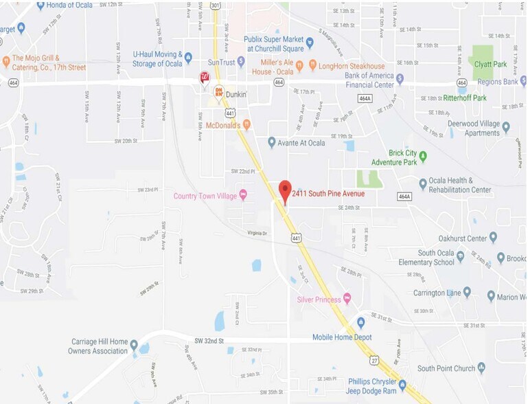 More Photos Of 2411 S Pine Ave, Ocala Storefront Retail Office For Sale