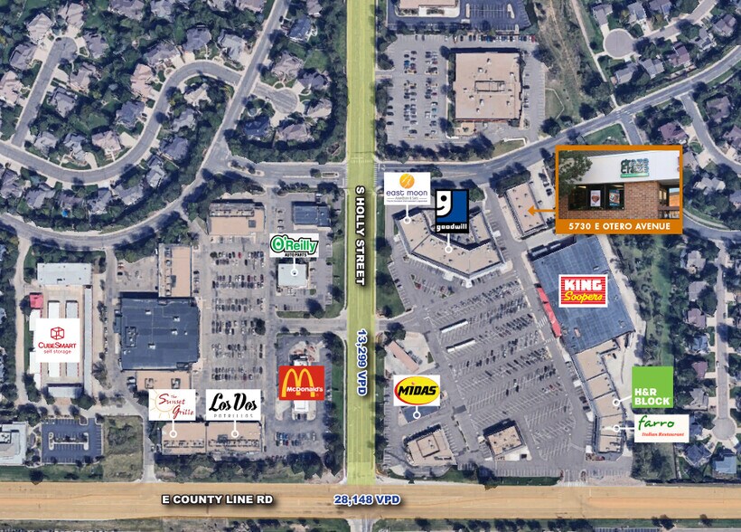 More Photos Of 8210-8236 S Holly St, Centennial Unknown For Lease