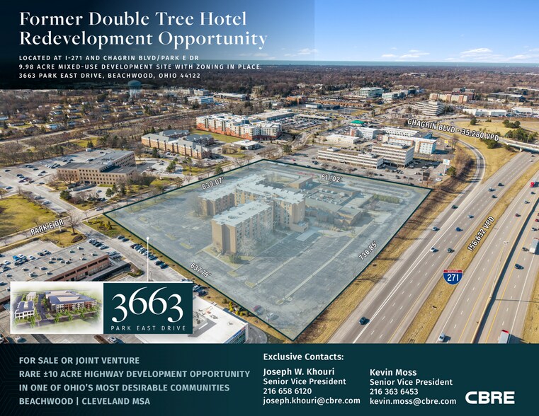 Primary Photo Of 3663 Park East Dr, Beachwood Land For Sale