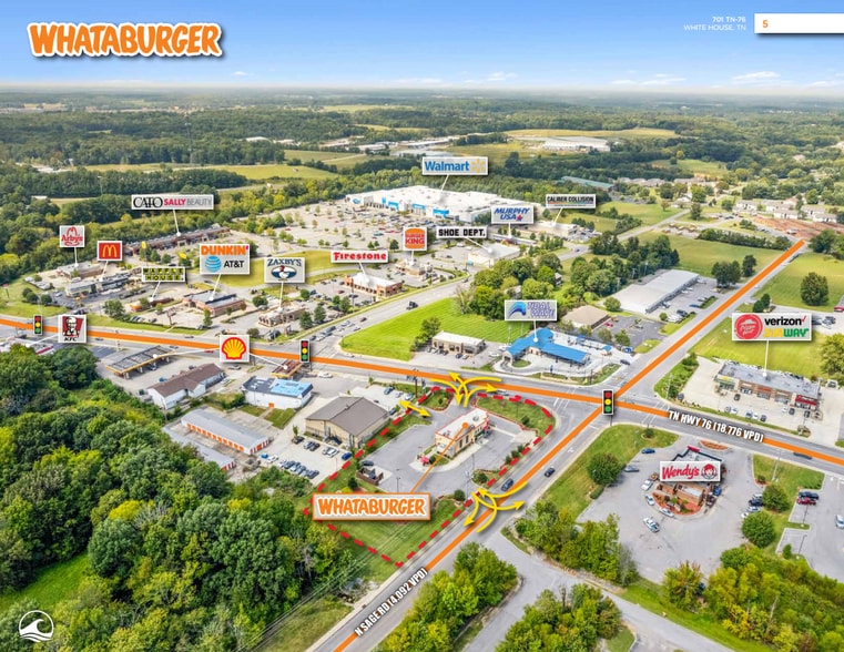 More Photos Of 701 Highway 76, White House Fast Food For Sale