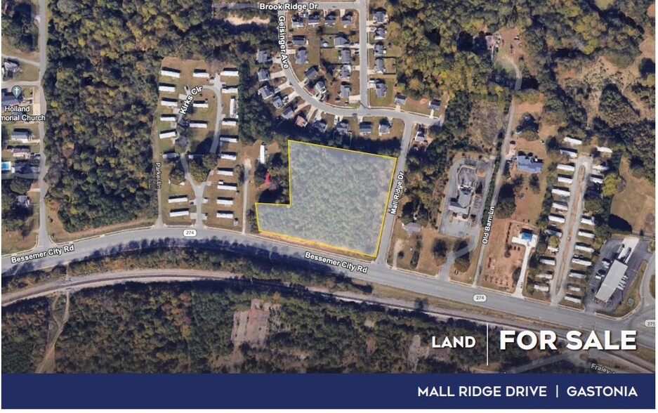 Primary Photo Of Mall Ridge Rd, Gastonia Land For Sale