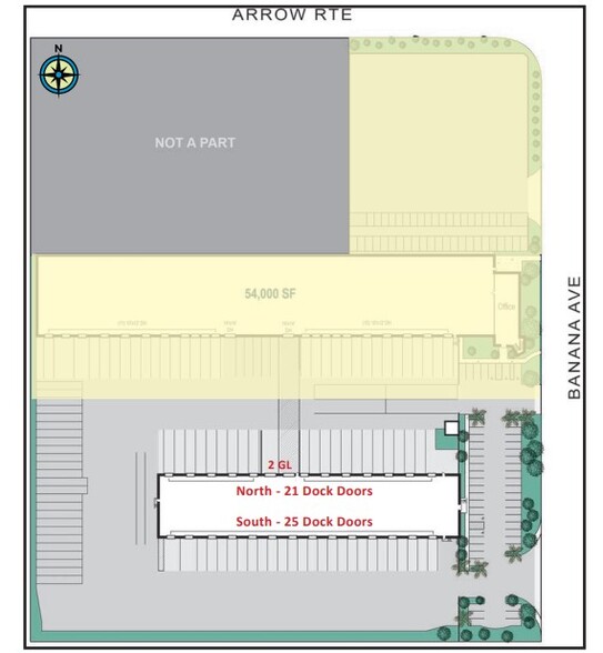 More Photos Of 8602 Banana Ave, Fontana Truck Terminal For Lease