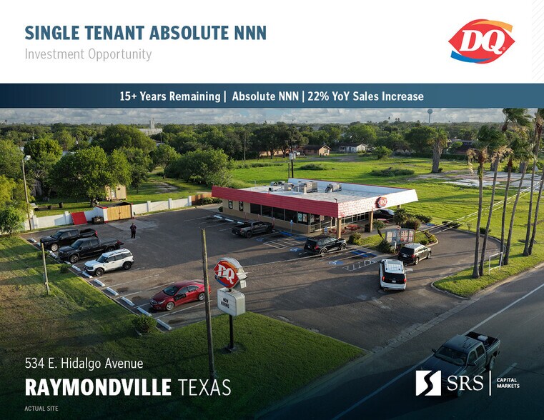Primary Photo Of 534 E Hidalgo Ave, Raymondville Fast Food For Sale