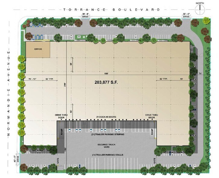 More Photos Of 20850 Normandie Ave, Torrance Distribution For Lease