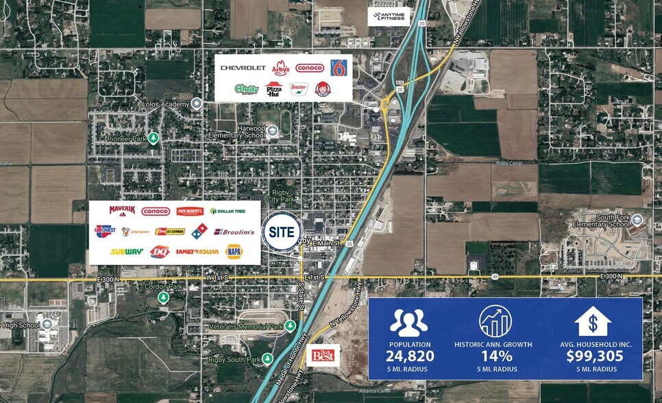 More Photos Of 180 W Main St, Rigby Health Club For Lease