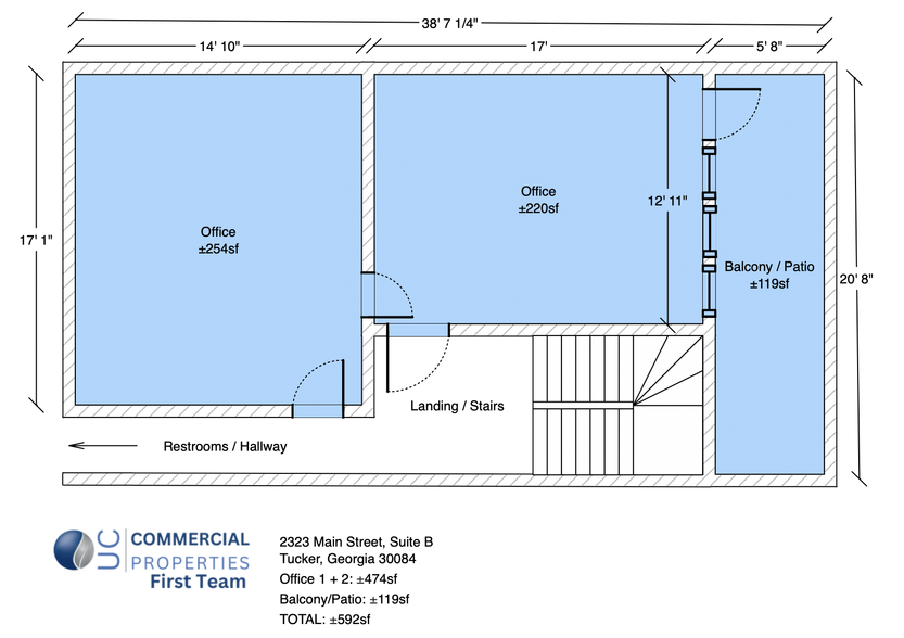 More Photos Of 2323 Main St, Tucker Loft Creative Space For Lease