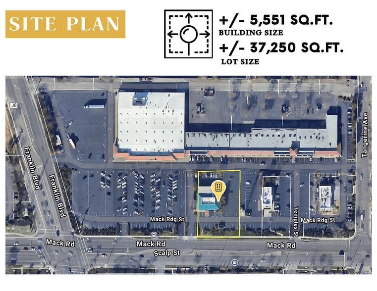 More Photos Of 4601 Mack Rd, Sacramento Freestanding For Sale