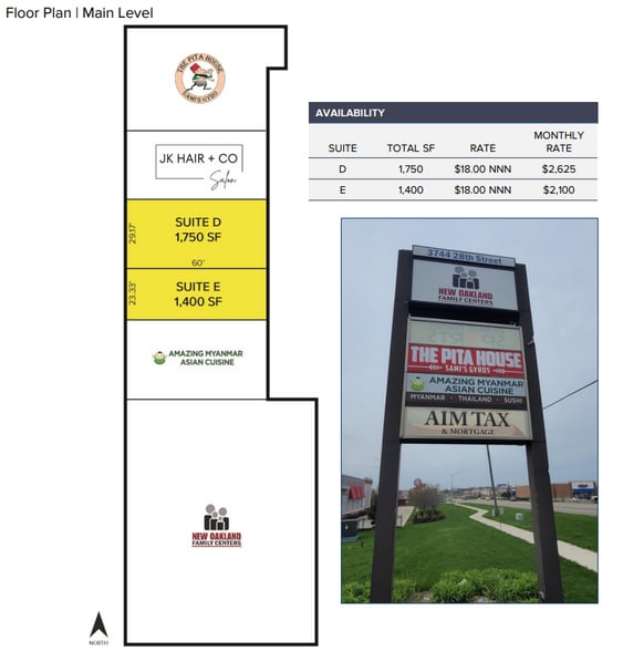 More Photos Of 3700 28th St SE, Grand Rapids General Retail For Lease