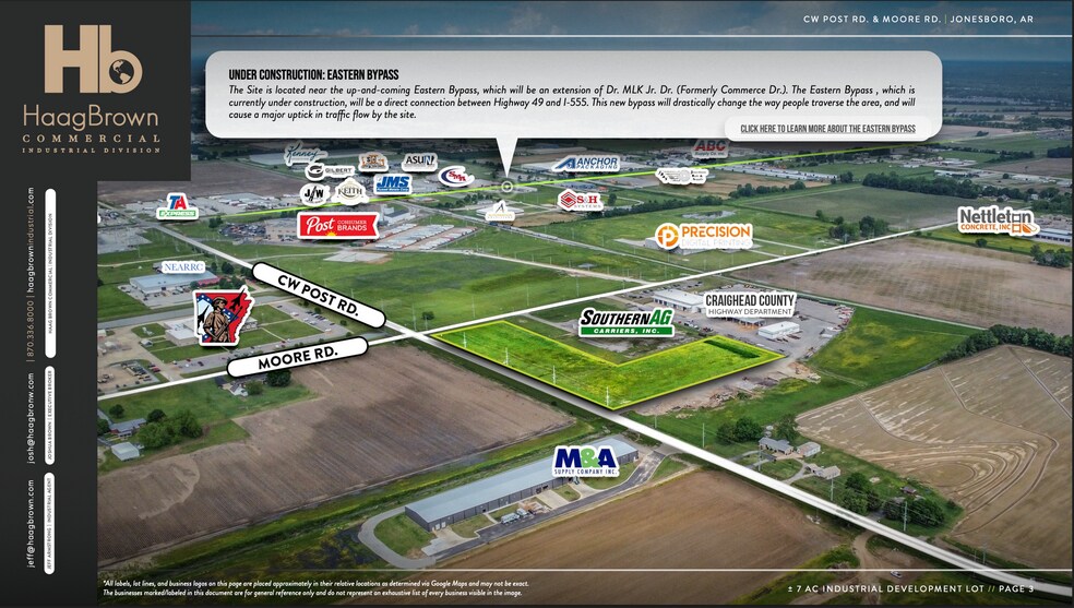 More Photos Of 2900 Moore Rd, Jonesboro Warehouse For Sale