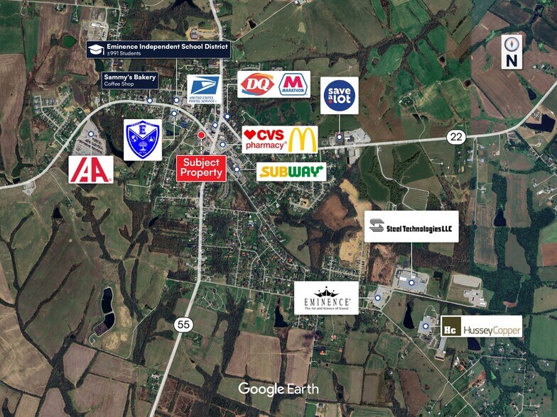 More Photos Of 63 Depot Ave, Eminence Storefront For Sale