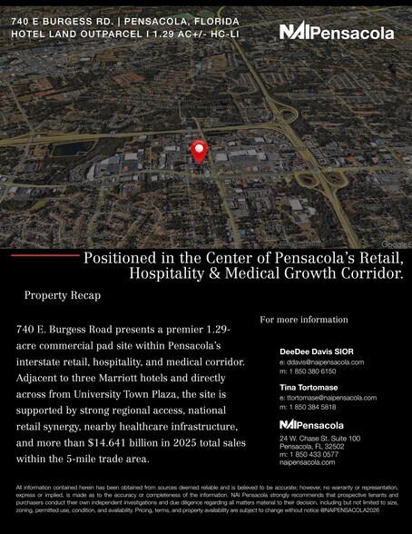 More Photos Of 740 Burgess Rd, Pensacola Land For Sale