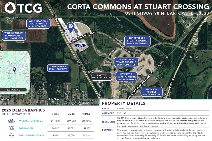 More Photos Of US Hwy 98 @ Ernest M Smith Blvd, Bartow General Retail For Lease