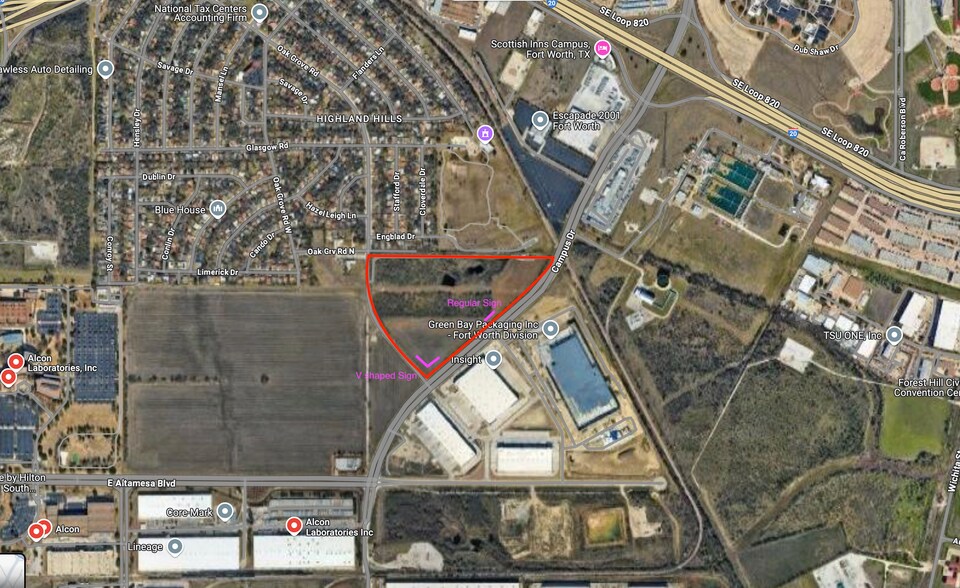 Primary Photo Of 5810 Oak Grove Rd, Fort Worth Land For Sale