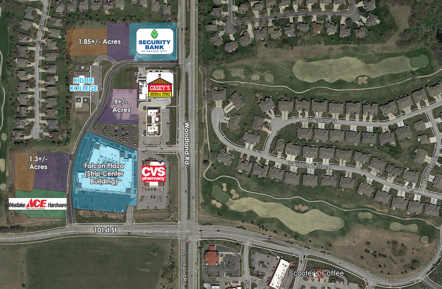 Primary Photo Of 101st St & Woodland Rd, Lenexa General Retail For Lease