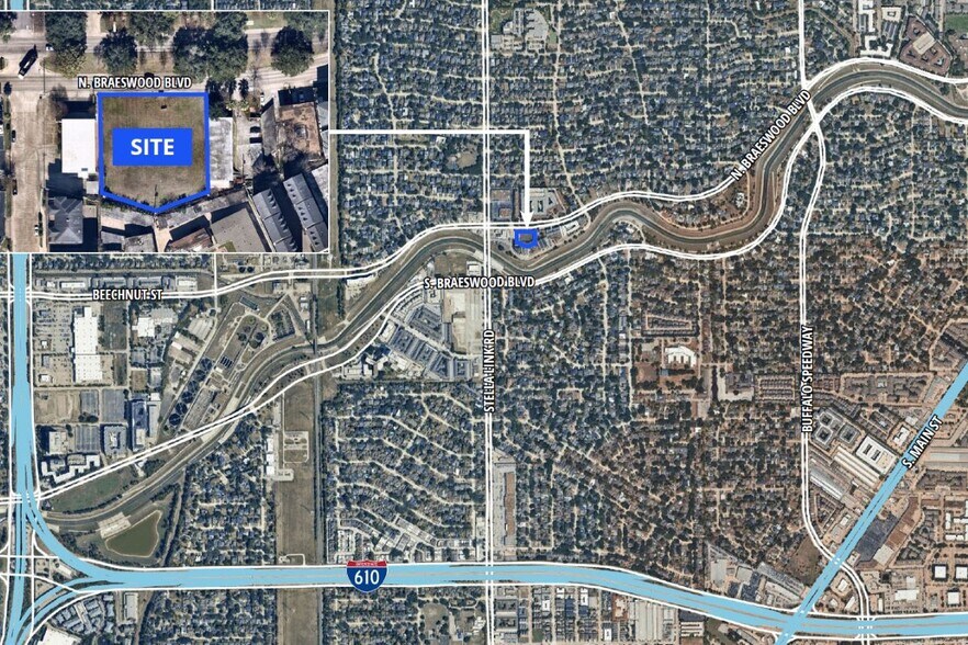 Primary Photo Of 3839 N Braeswood Blvd, Houston Land For Sale