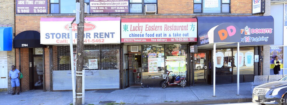More Photos Of 2702-2704 E Tremont Ave, Bronx Storefront Retail Office For Lease