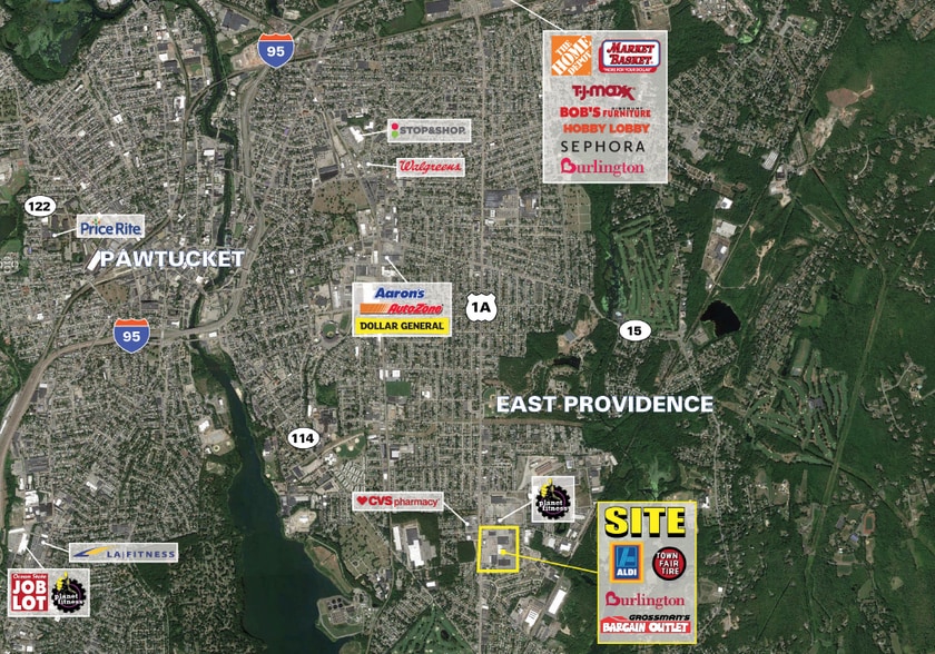 More Photos Of 40-100 Newport Ave, Rumford Unknown For Lease