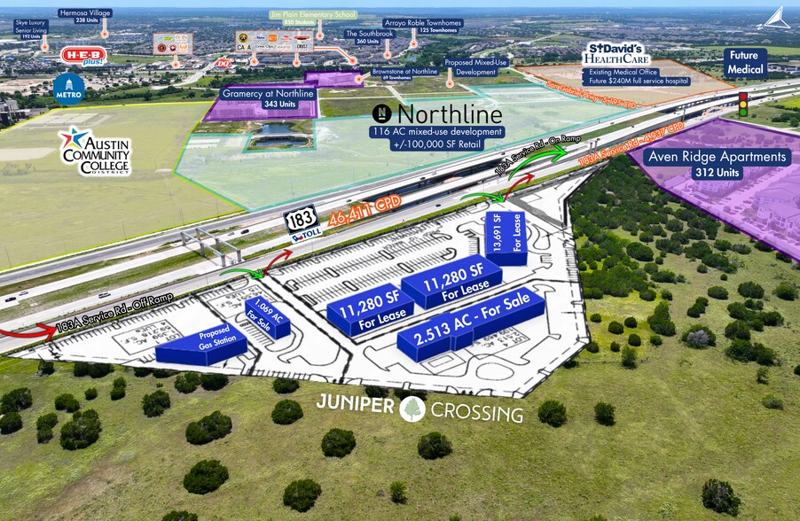 Primary Photo Of CR 269 @ Highway 183A, Leander General Retail For Lease