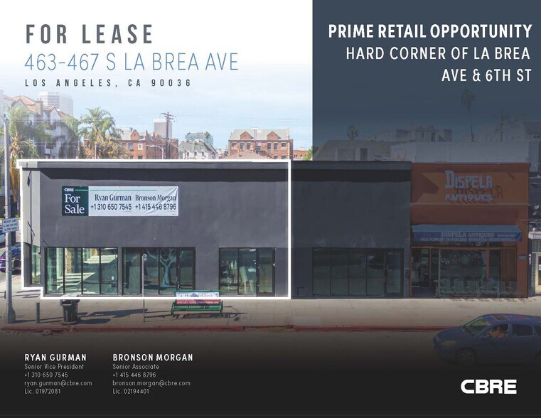 More Photos Of 463-467 S La Brea Ave, Los Angeles Storefront Retail Office For Lease