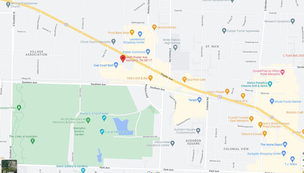 More Photos Of 4485 Poplar Ave, Memphis Bank For Lease