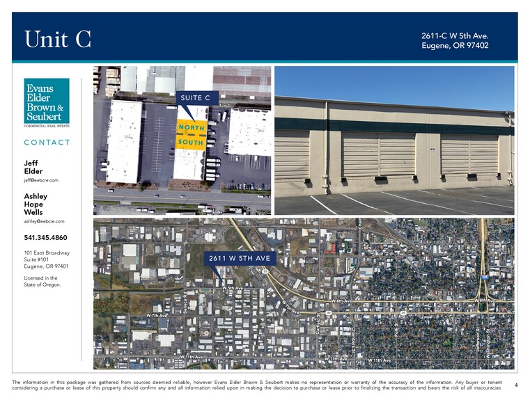 More Photos Of 2611 W 5th Ave, Eugene Warehouse For Lease