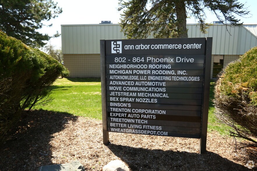 More Photos Of 802-864 Phoenix Dr, Ann Arbor Warehouse For Lease