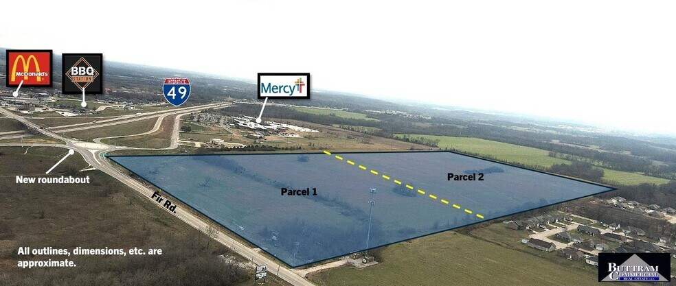 More Photos Of SWC Fir Rd & I-49 Parcel 2, Carthage Land For Sale