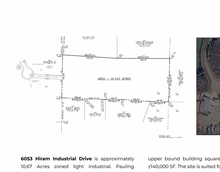More Photos Of 6053 Hiram Industrial Dr, Hiram Industrial For Lease
