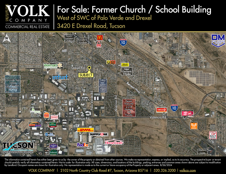 Primary Photo Of 3420 E Drexel Rd, Tucson Religious Facility For Sale