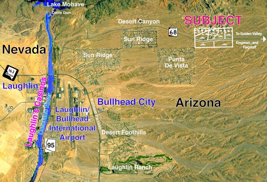 More Photos Of Hwy 68, Bullhead City Land For Sale