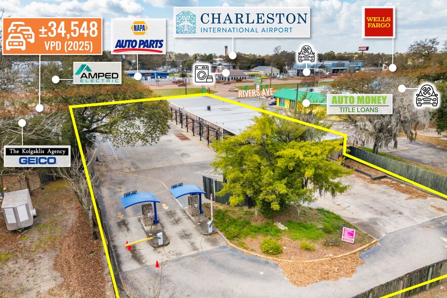 More Photos Of 5506 Rivers Ave, Charleston Carwash For Sale