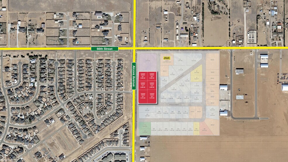 Primary Photo Of 66th St @ Alcove Ave, Lubbock Land For Sale