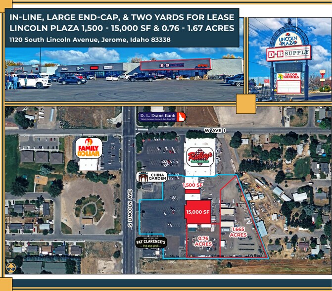 Primary Photo Of 1120 S Lincoln Ave, Jerome Land For Lease
