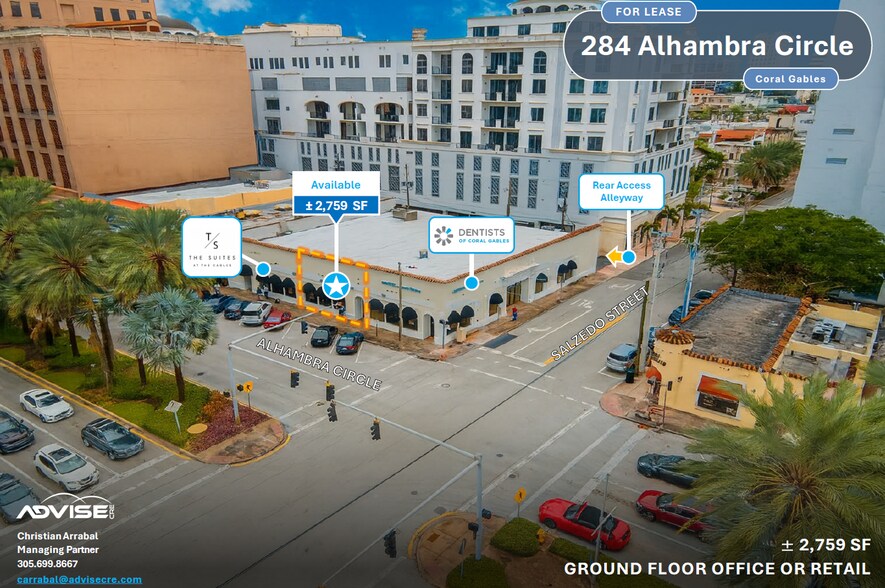 Primary Photo Of 280-284 Alhambra Cir, Coral Gables Office For Lease