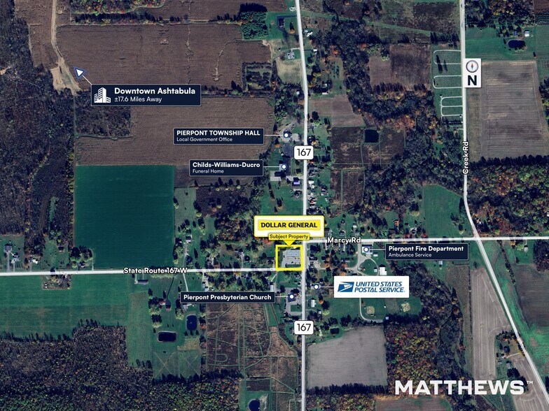 More Photos Of 981 State Route 7 N, Pierpont Freestanding For Sale