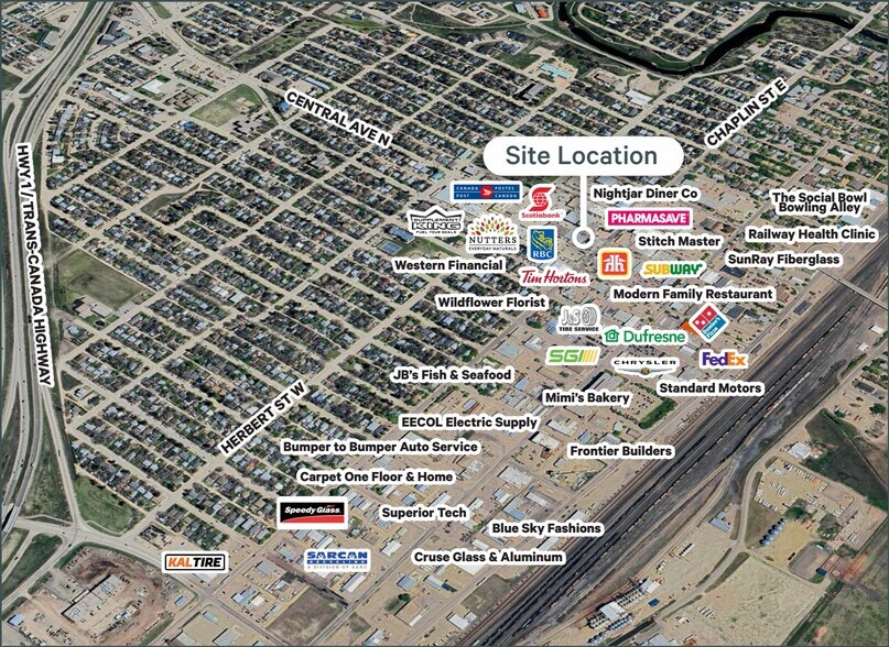 More Photos Of 220 Central Av N, Swift Current General Retail For Sale