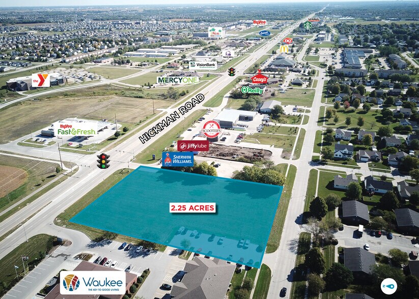 Primary Photo Of SW Corner of Hickman Rd & 2nd Street, Waukee Land For Sale