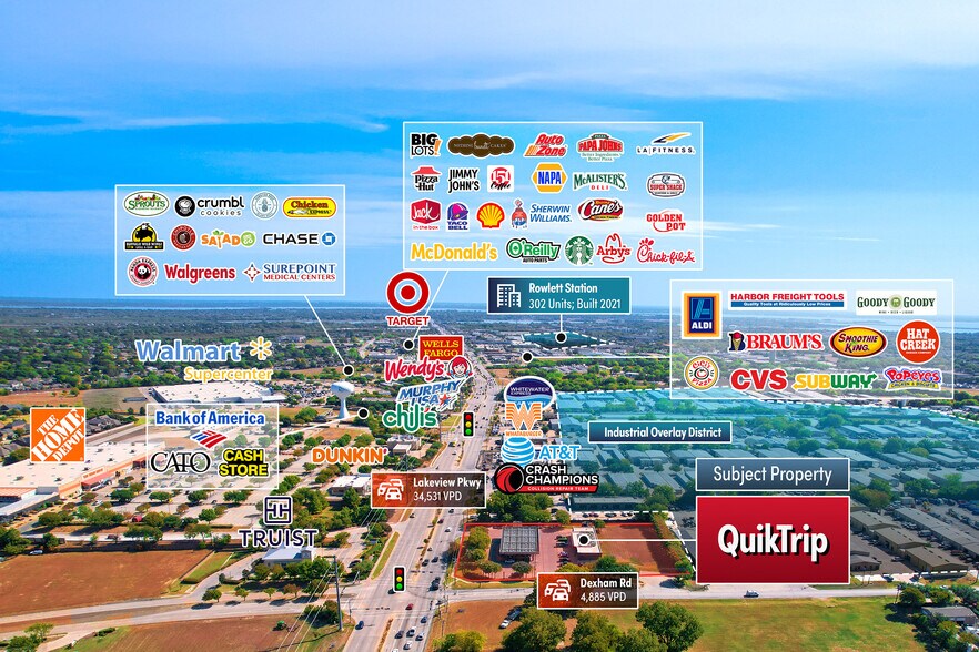 More Photos Of 1900 Lakeview Pky, Rowlett Convenience Store For Sale