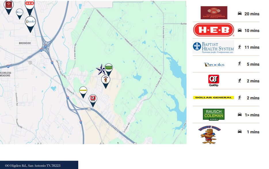 More Photos Of 00 Higdon Rd, San Antonio Land For Sale