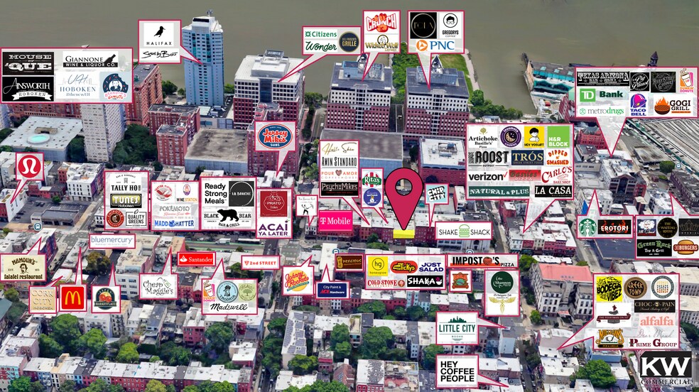 More Photos Of 117 Washington St, Hoboken Storefront Retail Office For Sale