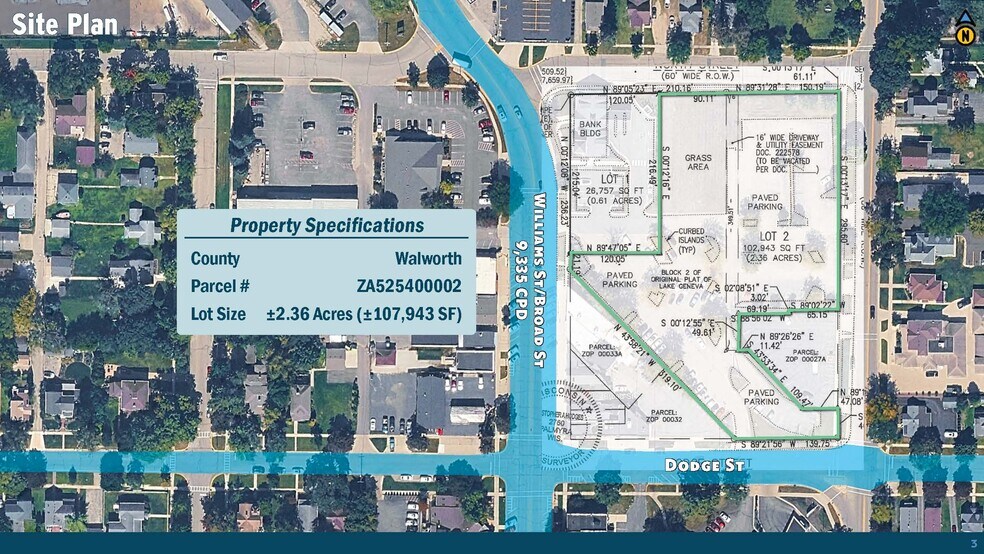 Primary Photo Of Broad St & Center St, Lake Geneva Land For Sale
