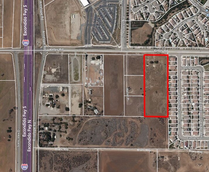 Primary Photo Of 28315 Keller Rd, Menifee Land For Sale