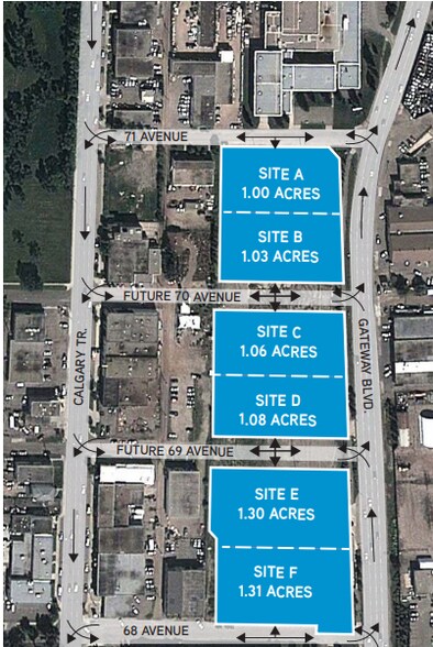 Primary Photo Of 6904 Gateway Blvd, Edmonton Land For Lease